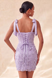 Corset bodycon Sage poussiéreux Sage Pantalons à bretelles florales à nœuds Robe de la rentrée à la maison avec lacet dans le dos