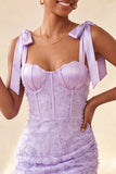 Corset bodycon Sage poussiéreux Sage Pantalons à bretelles florales à nœuds Robe de la rentrée à la maison avec lacet dans le dos