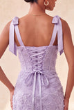 Corset bodycon Sage poussiéreux Sage Pantalons à bretelles florales à nœuds Robe de la rentrée à la maison avec lacet dans le dos
