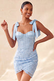 Corset bodycon Sage poussiéreux Sage Pantalons à bretelles florales à nœuds Robe de la rentrée à la maison avec lacet dans le dos