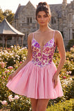 Robe de rentrée à la maison rose rose à bretelles fines avec paillettes