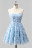 Robe de bal à la maison à perles florales Dusty Rose Sweetheart A-Line avec des dentelles dans le dos