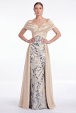 Robe longue de la mère de la mariée En ligne A A-Line Sequins Long Mother Of the Bride