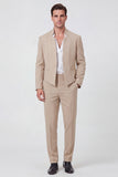 Costumes noirs 2 pièces un bouton pour hommes de bal