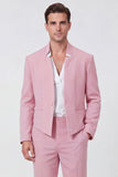 Costumes noirs 2 pièces un bouton pour hommes de bal