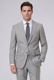 Costumes de bal pour hommes en bleu marine foncé 2 pièces à revers point, un bouton,