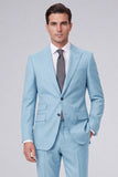 Costumes de bal pour hommes en bleu marine foncé 2 pièces à revers point, un bouton,