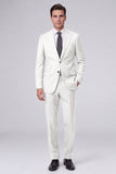 Costumes de bal pour hommes en bleu marine foncé 2 pièces à revers point, un bouton,
