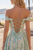 Robe courte de retour à la maison courte avec des paillettes en ligne A dénudée