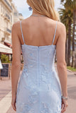 Robe de rentrée à la maison à la maison jaune bodycon moulante à bretelles fines à bretelles fronçées