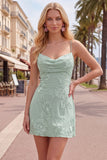Robe de rentrée à la maison à la maison jaune bodycon moulante à bretelles fines à bretelles fronçées