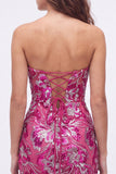 Robe courte de bal de rentrée verte bodycon sequins courtes de rentrée à la maison avec dentelle dans le dos
