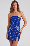 Robe courte de rentrée rouge scintillante à sequins bodycon, courte des années 80