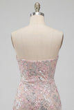 Blush Sequins bodycon, Short, Robe de la rentrée courte