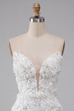 Robe de rentrée courte bodycon Ivory Sweetheart avec paillettes