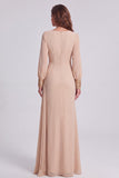 Champagne robes de cérémonie longue florale asymétrique à paillettes avec pan latéral