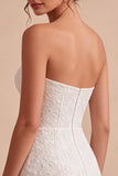 Robe de douche nuptiale bodycon Bodycon Bloomheart White