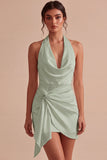 Petite robe blanche nu, bodycon moulante et dos nu,