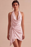 Petite robe blanche nu, bodycon moulante et dos nu,