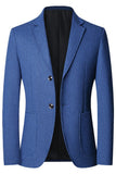 Blazer de bal marron à boutons simples marron