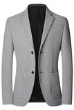 Blazer de bal marron à boutons simples marron