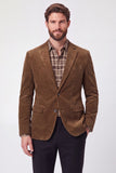 Blazer de bal marron à boutons simples marron