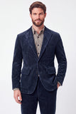 Veste de bal marron à boutonnage simple à boutonnage simple à revers pour hommes
