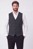 Veste de costume marron à simple boutonnage pour hommes