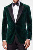 Costume de bal bourgogne deux pièces en velours revers pointu à simple boutonnage