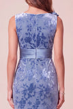 Longue robe formelle longue en velours en V en velours sirène sirène à col asymétrique avec fleurs 3D