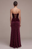 Robe en velous Maxi Maxi Bossogne Bourgogne sans anneau