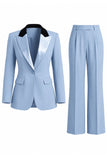 Costume d'affaires femme 2 pièces vert foncé revers pointe un bouton