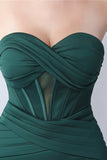 Robe longue longue sirène noire avec fente