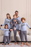 Gris Happy Halloween Ensemble de pyjama familial