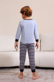 Gris Happy Halloween Ensemble de pyjama familial