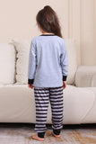 Gris Happy Halloween Ensemble de pyjama familial