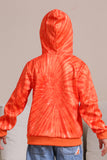 Orange Halloween Family Suit Sweat-shirt à capuche à manches longues