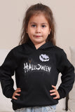 Noir Halloween Costume de famille Sweat-shirt à capuche