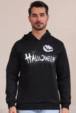 Noir Halloween Costume de famille Sweat-shirt à capuche