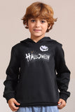 Noir Halloween Costume de famille Sweat-shirt à capuche