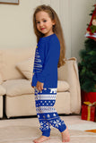 Arbre à imprimé rouge à manches longues Famille de Noël Pyjama assorti