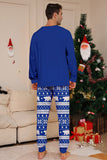 Arbre à imprimé rouge à manches longues Famille de Noël Pyjama assorti