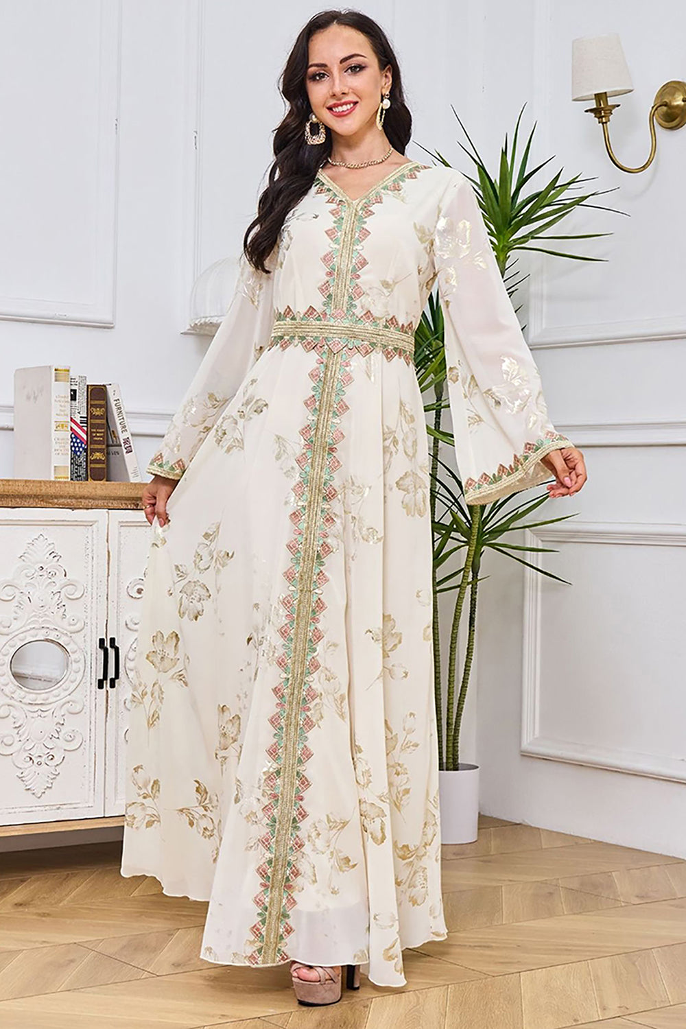 Djellaba Marocaine Robe Arabe Pas Cher Djellaba Femme Tunique