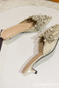 Charger l&#39;image dans la galerie, Mules plates à bout pointu Abricot chaussures pantoufles plates