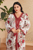 Charger l&#39;image dans la galerie, Robe Caftan Abaya Grande Taille à Imprimé Floral
