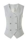 Costume de bal femme 3 pièces noir un bouton