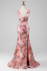 Charger l&#39;image dans la galerie, Fard à joues paillettes scintillantes sirène longue robe de Soirée avec fente