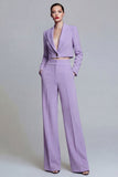 Costume d'affaires femme 2 pièces vert foncé revers pointe un bouton