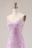 Corset sirène, sequins, longue robe de bal vert menthe avec broderies
