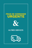 Frais de commande urgente et autres services